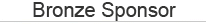 Bronze Sponsor