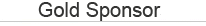 Gold Sponsor
